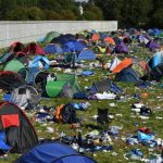 Festival tent abandonment creates 875 tonnes of waste each year