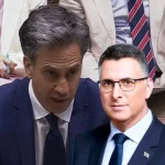 Miliband slammed for “constructive” call with Gideon Sa’ar amid Gaza holocaust