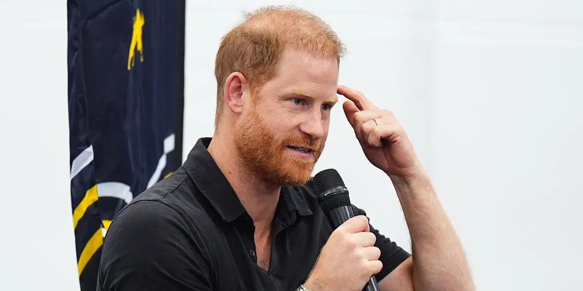 Prince Harry makes surprising admission about his biggest inspiration during school visit