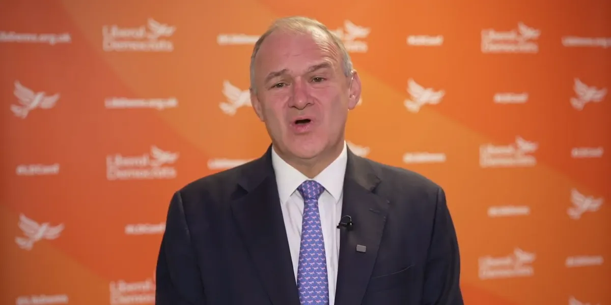 WATCH: Ed Davey denies Lib Dems are ‘sleepwalking into irrelevance’ in tense GB News clash
