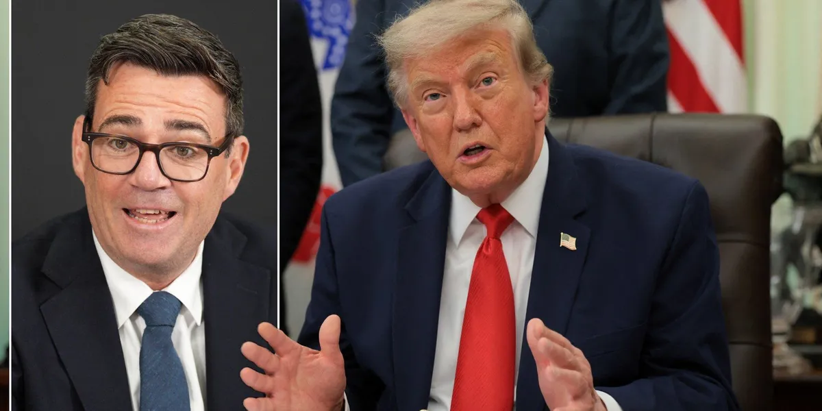 Andy Burnham brushes off Donald Trump attacks after once saying US President was ‘not welcome’ in Manchester