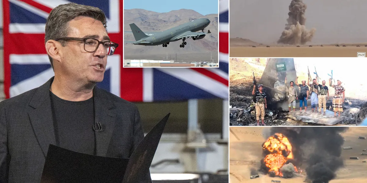 Andy Burnham deploys RAF jet for first time to support Saudi Arabia against Houthis in Yemen