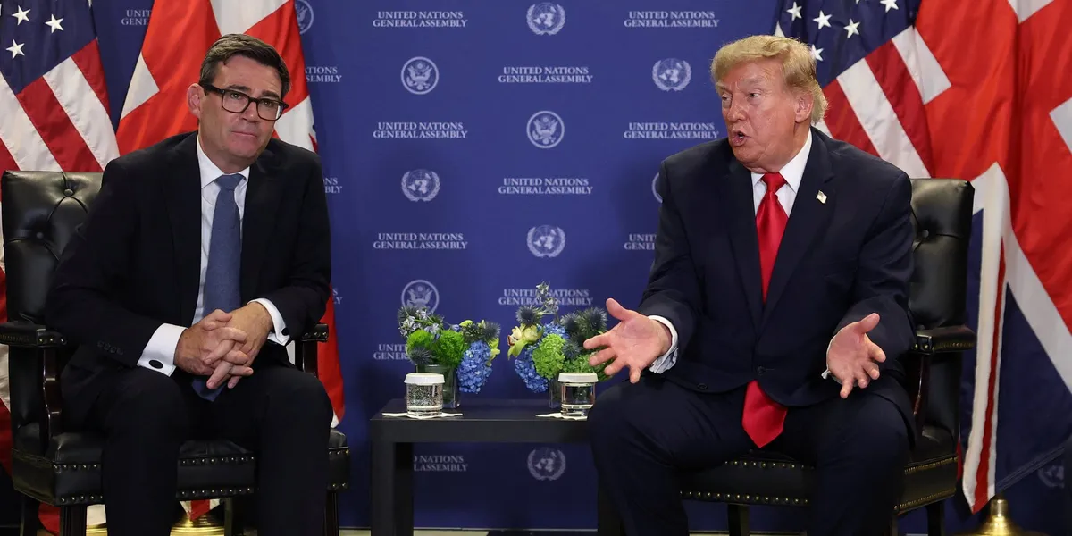 Chagos deal: Donald Trump brands surrender ‘terrible deal’ to Andy Burnham’s face in withering assessment