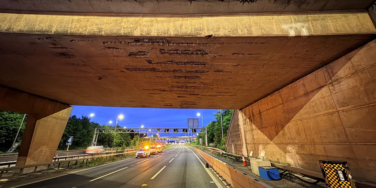 Drivers warned of motorway traffic delays all weekend ahead of bridge demolition near major UK airport