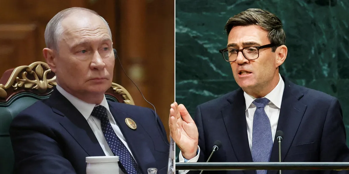 Andy Burnham accuses Russia of ‘amplifying far-right narratives’ in hawkish UN address