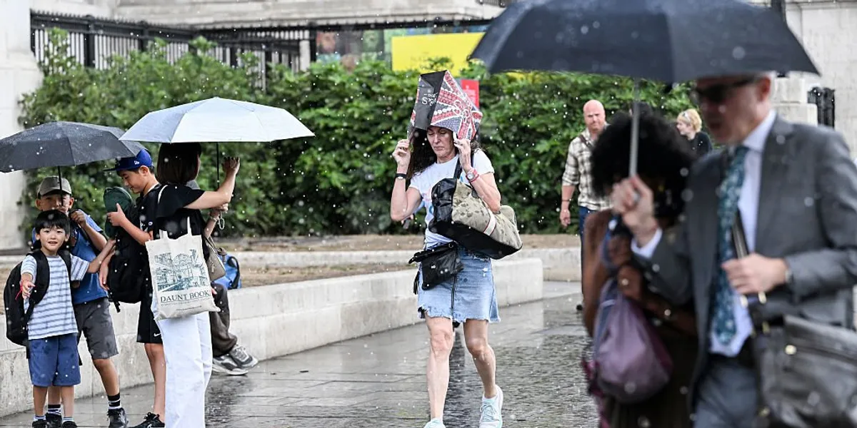 UK weather: Britain to be lashed by slow-moving heavy rain and hail
