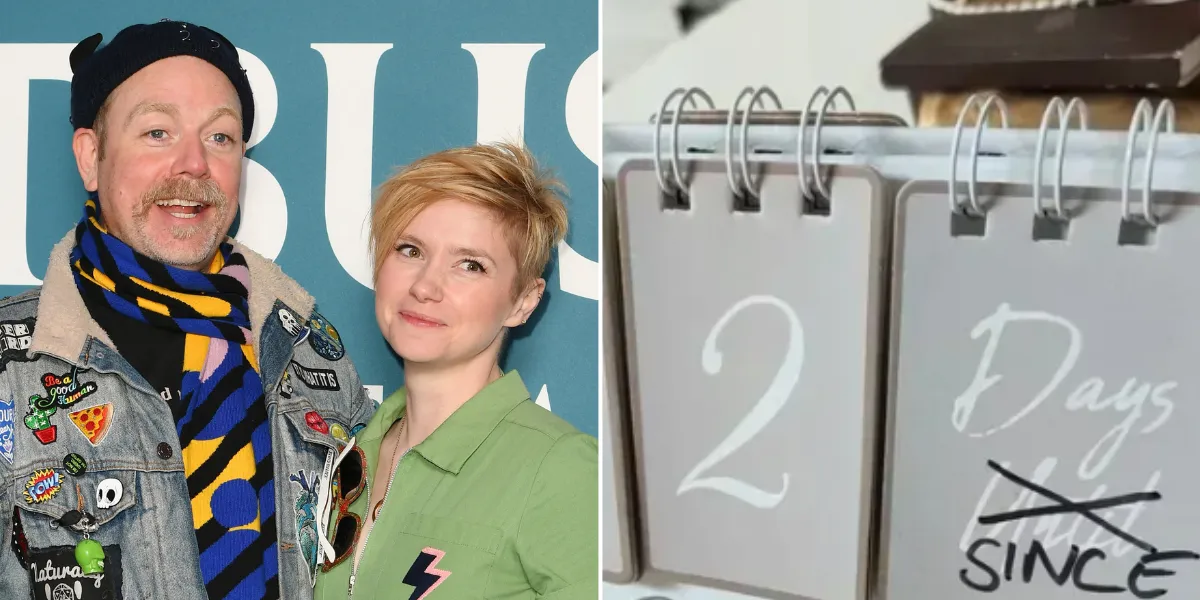 Rufus Hound ties the knot with EastEnders star Sally Hodgkiss as comedian shares cheeky wedding post