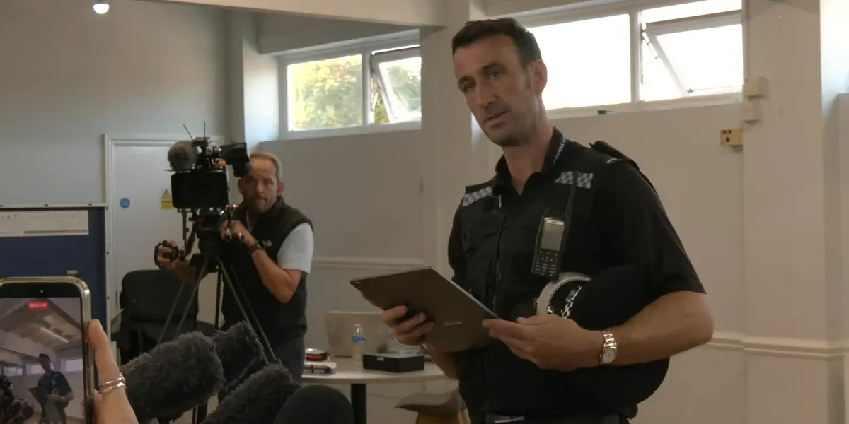 Watch in full: Police provide update after body found in search for three-year-old Noah Woods