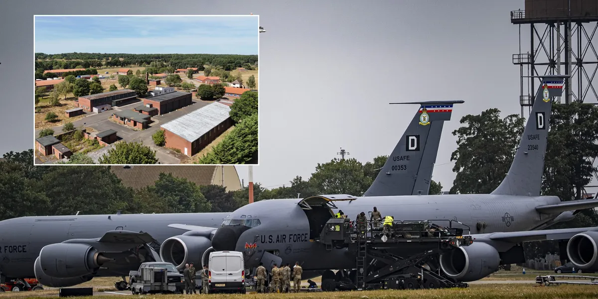 US Air Force officers ‘blindsided by plans to house migrants near British bases’ critical in war with Iran