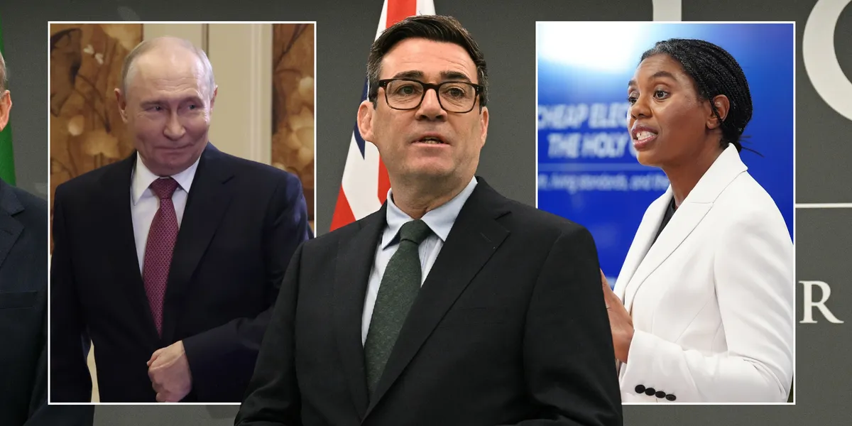 Andy Burnham accused of sending ‘dangerous message’ to Vladimir Putin as Russia ‘threatens to burn Europe’
