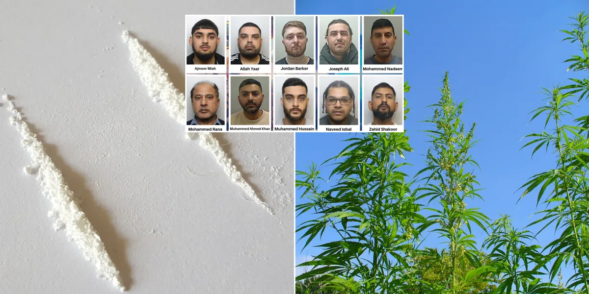 Yorkshire news: Ten men jailed for 85 years over supply of cocaine and cannabis across county