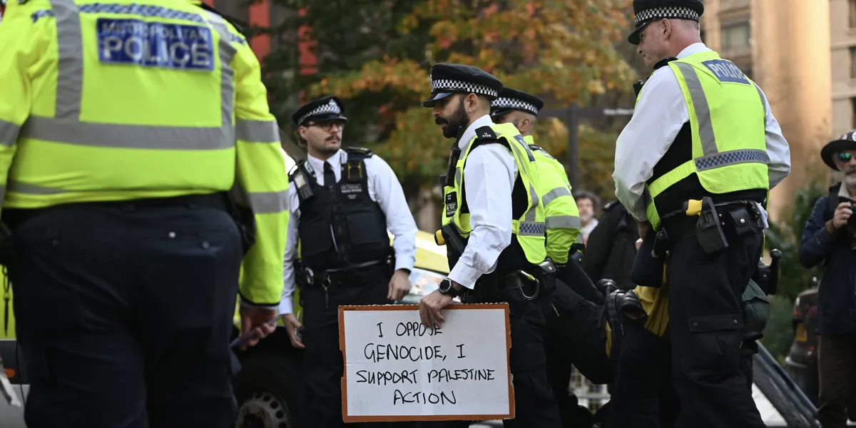 London news: Hundreds defy Palestine Action ban as dozens arrested for supporting terrorist organisation