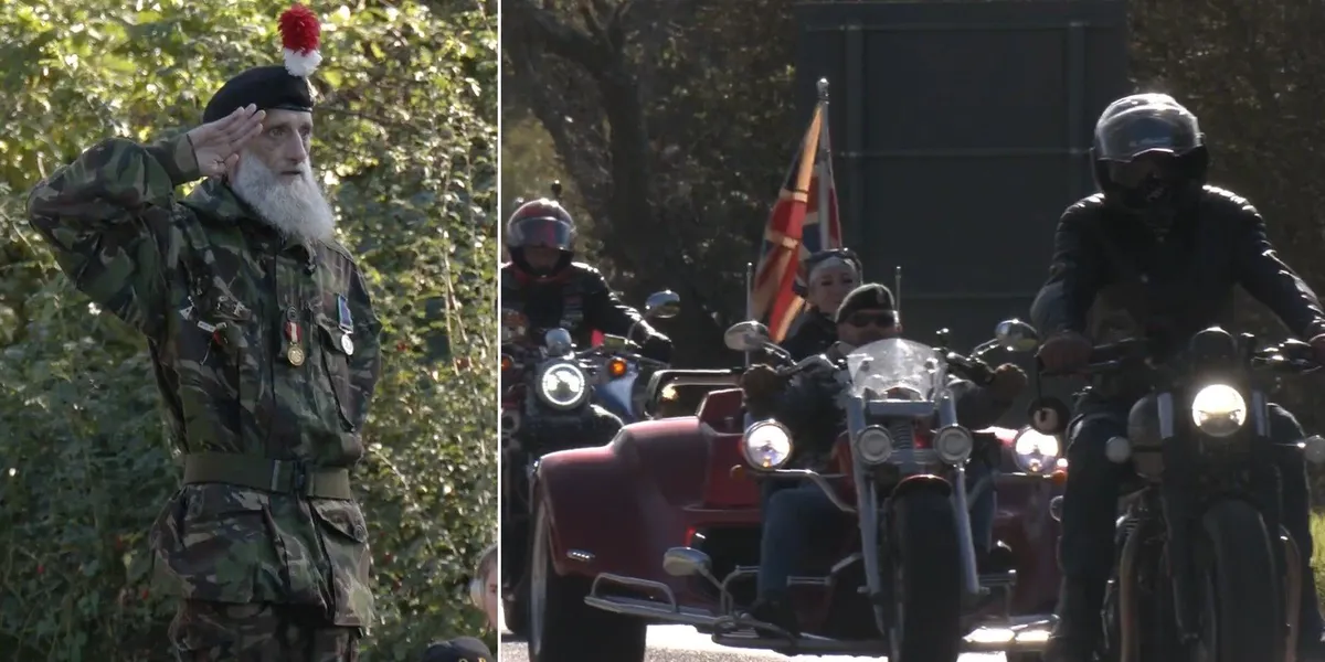 Ride to the wall: Thousands of bikers make annual pilgrimage to remember fallen heroes