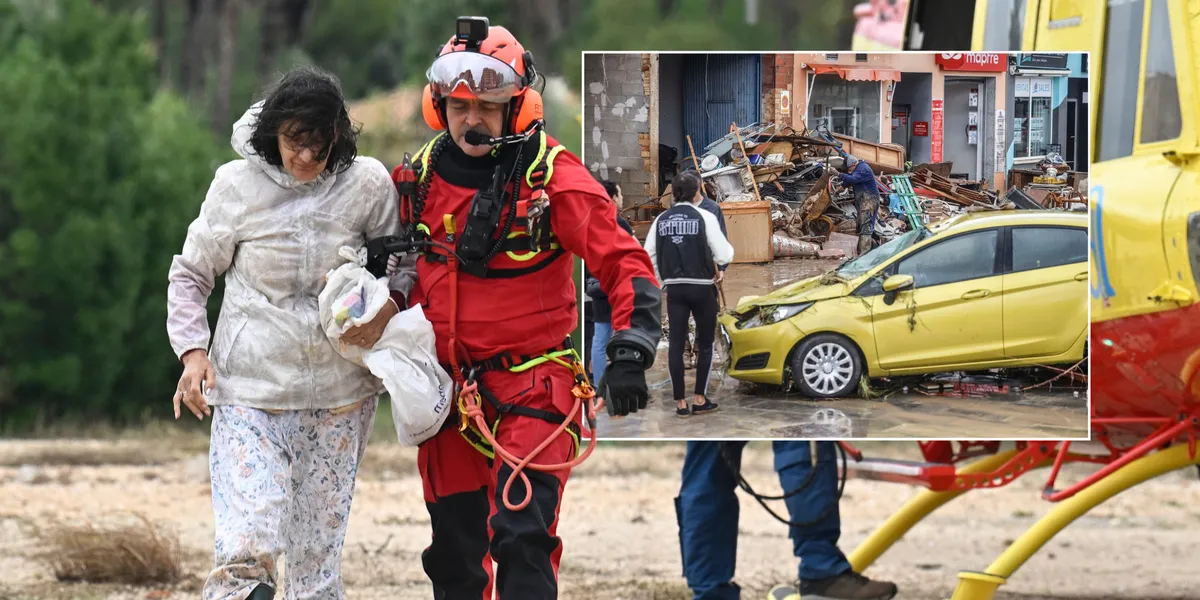 Spain weather: At least four people dead and thousands evacuated as torrential rainfall and flooding batter Valencia